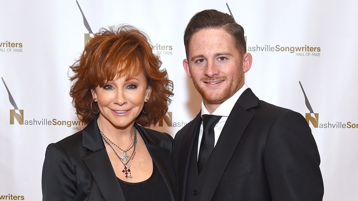 Reba and son Shelby