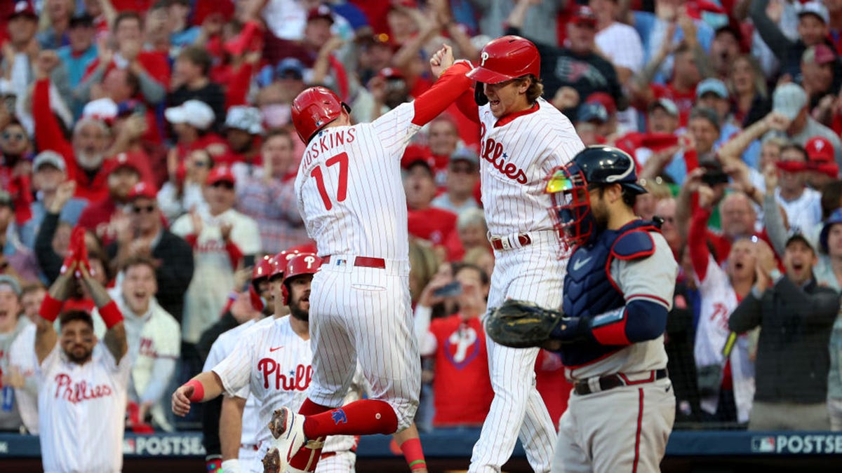 Philadelphia Phillies celebrate