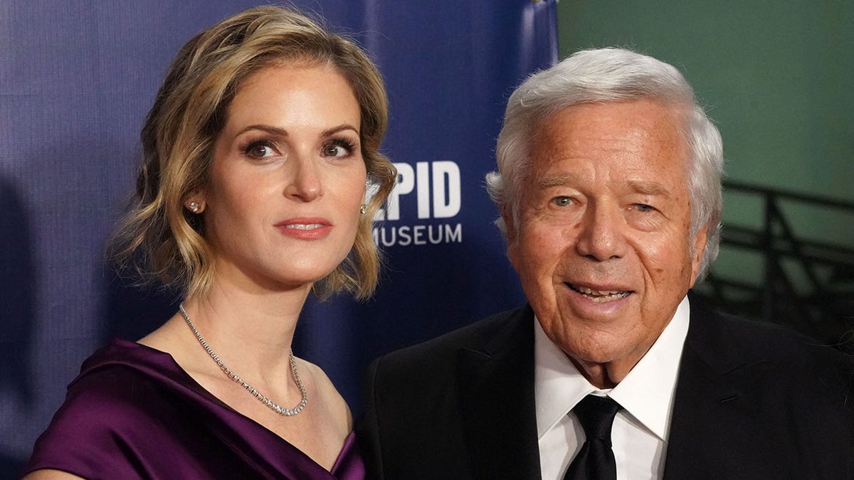 Robert Kraft and Dana Blumberg in November 2021