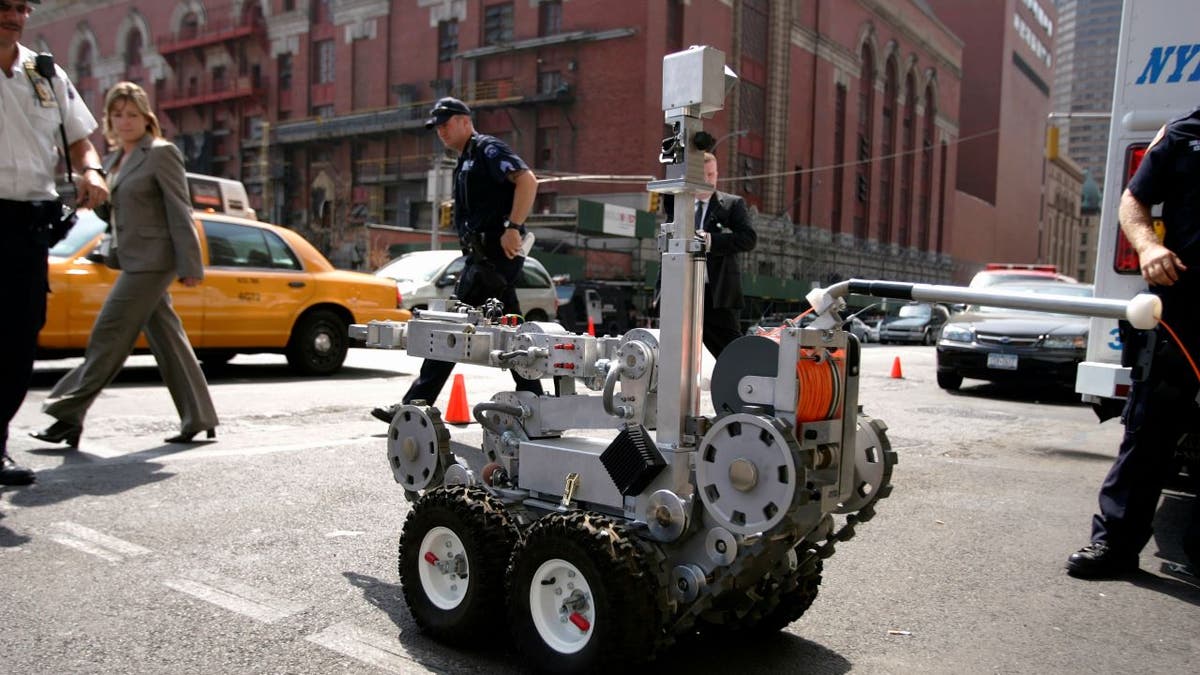 Police robot being used in New York City