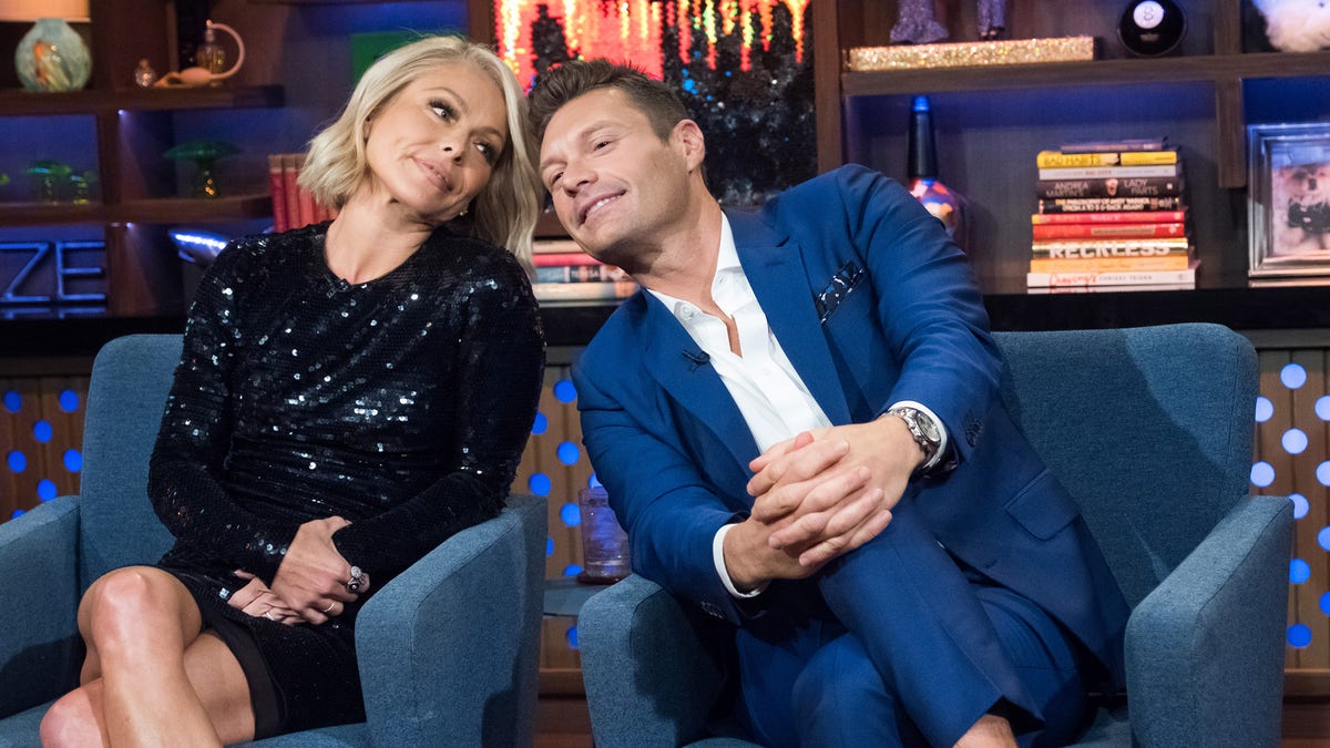 Kelly Ripa and Ryan Seacrest appeared on Watch What Happens Live