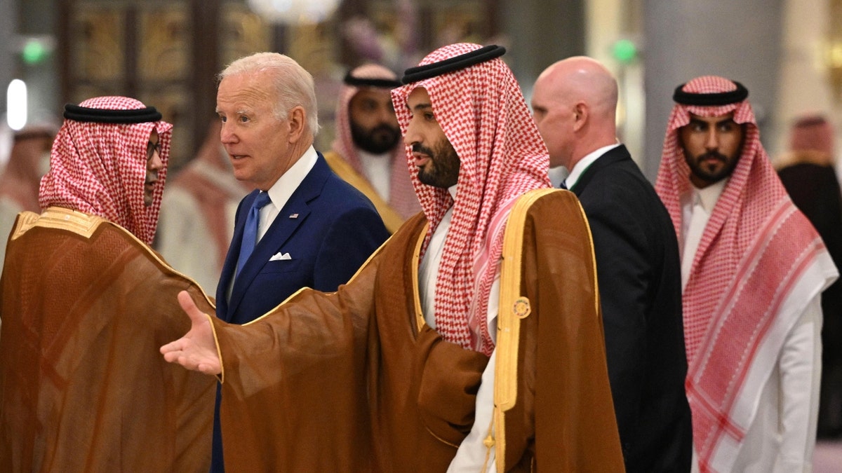 President Joe Biden and Saudi Crown Prince Mohammed bin Salman