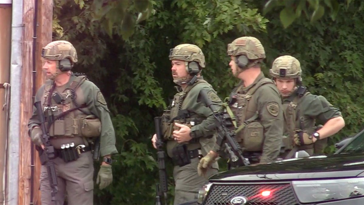 police outside marist college hotel