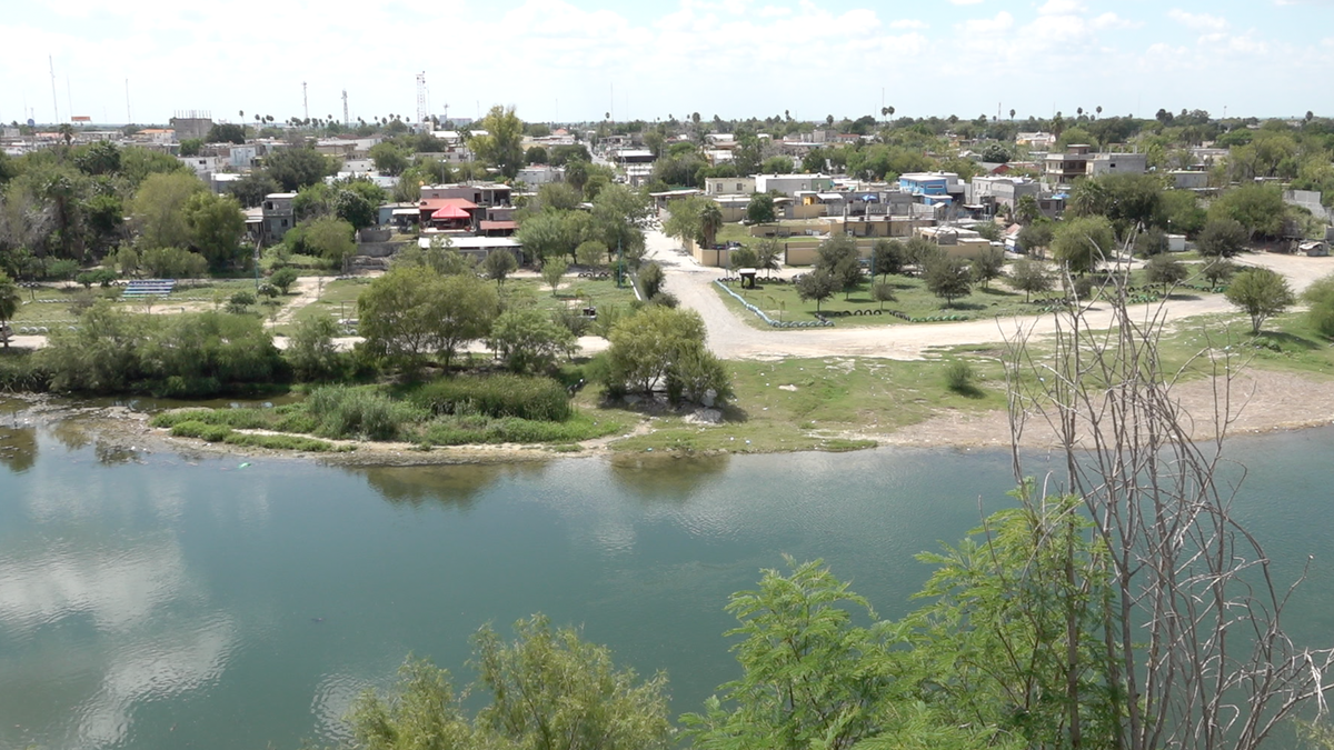 The Rio Grande river