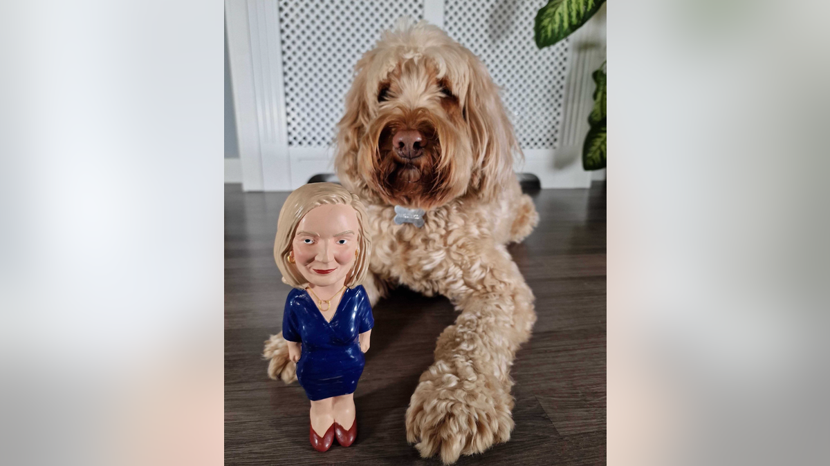 Liz Truss dog toy