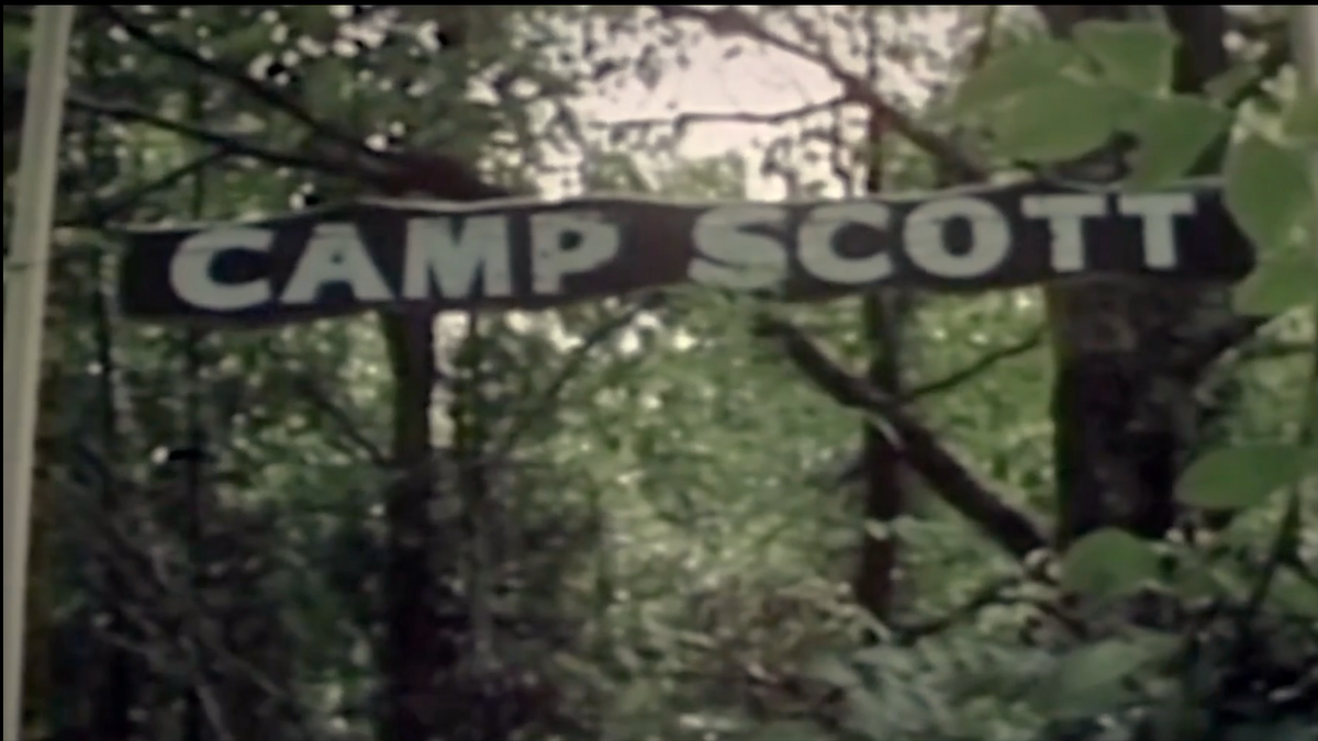 Camp Scott sign