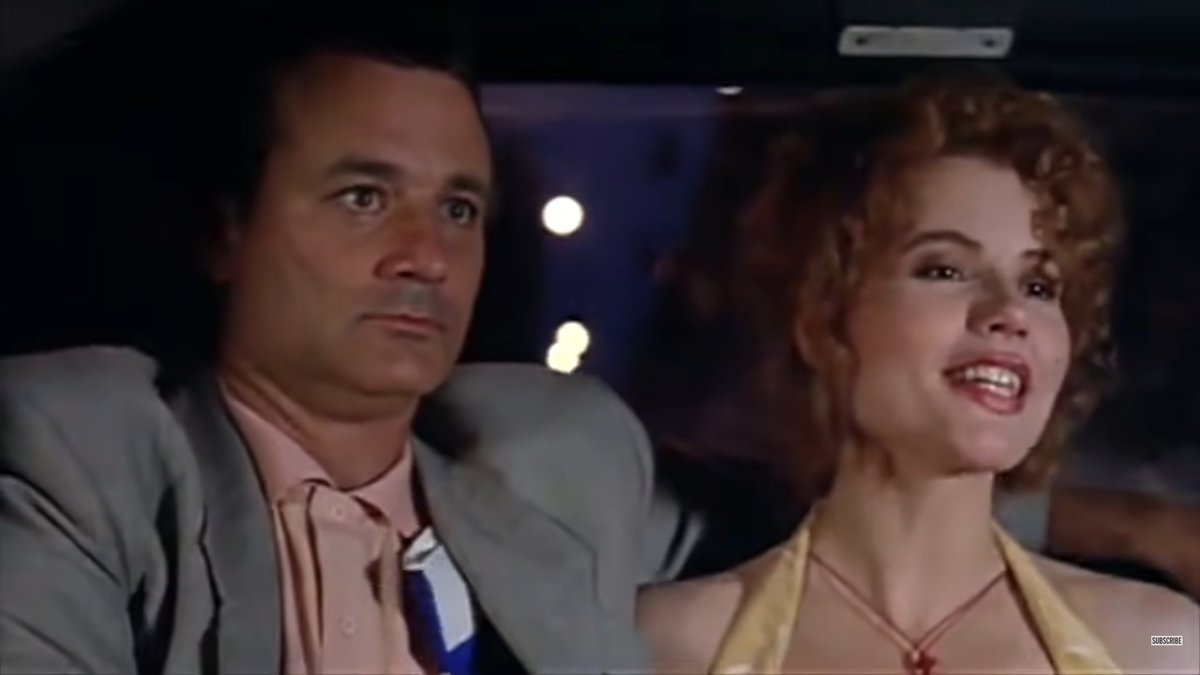 Geena Davis and Bill Murray in "Quick Change"