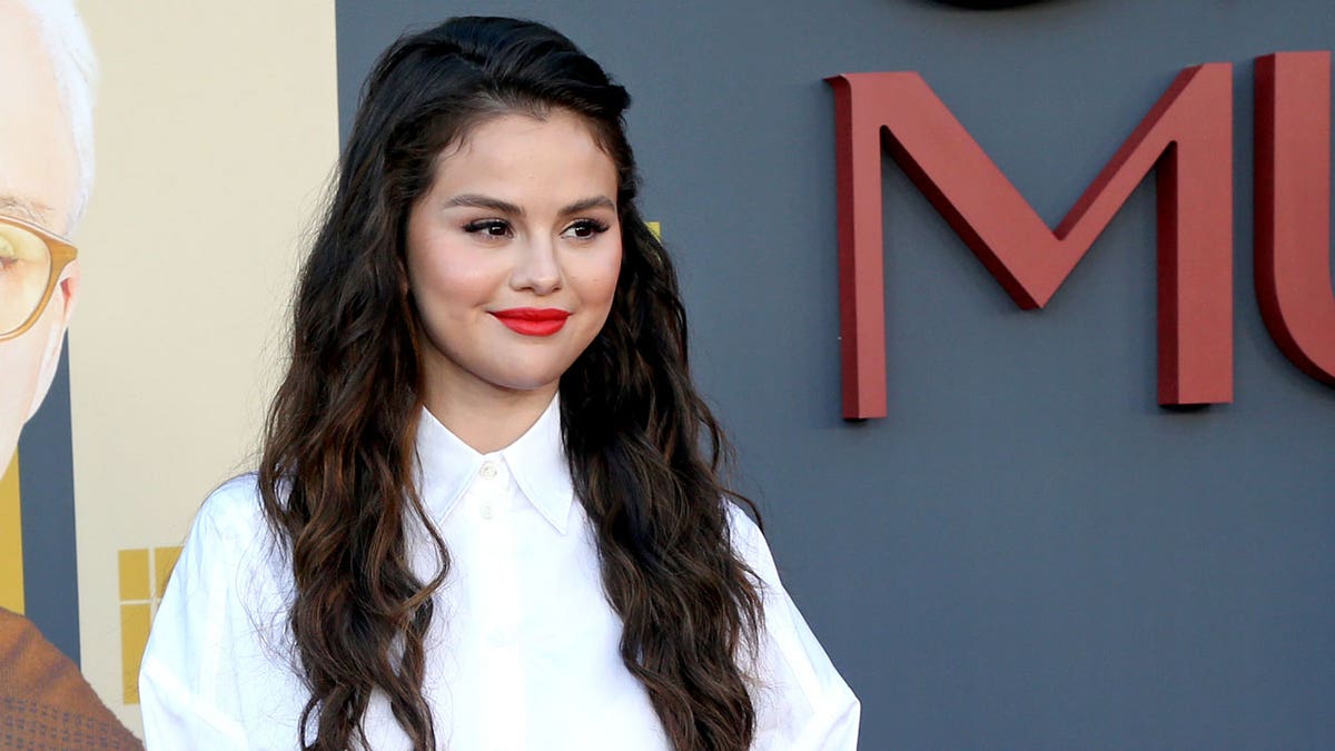 Selena Gomez on a red carpet