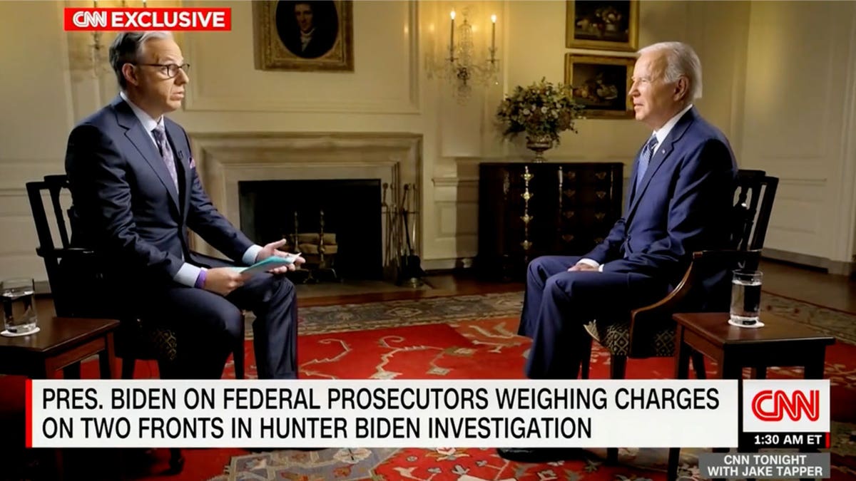 Jake Tapper interviews Biden