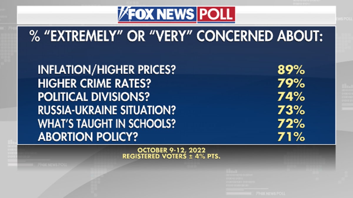 fox news poll issues concerning voters 