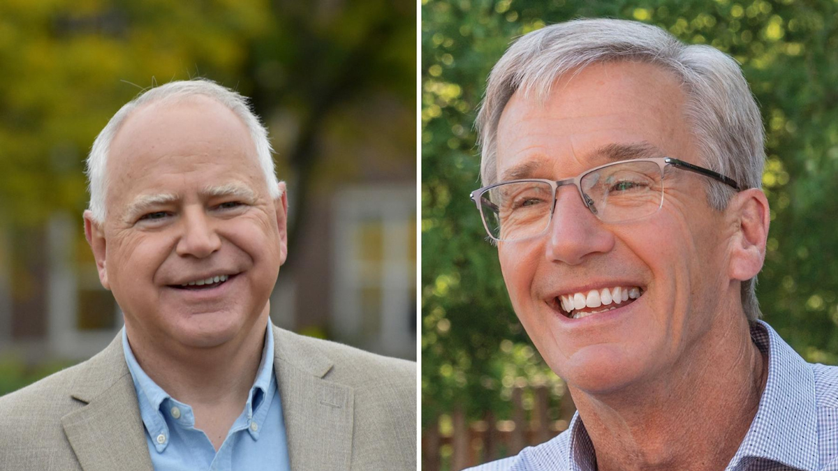 Tim Walz and Scott Jensen