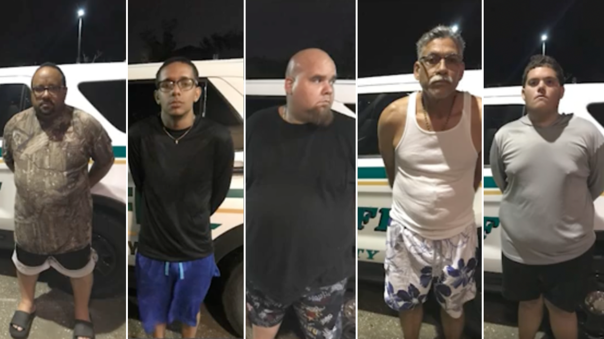 Florida arrests looting