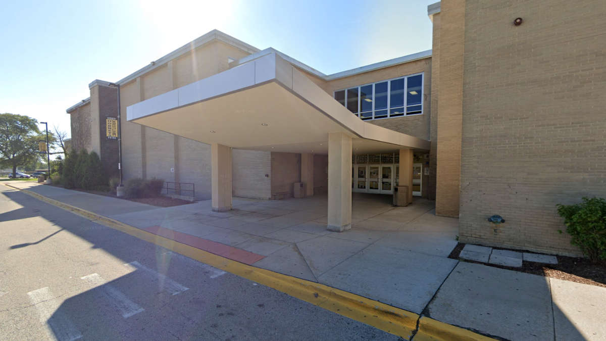 Hinsdale South entrance