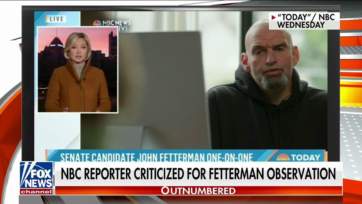 Reporter calls out Fetterman's health issues