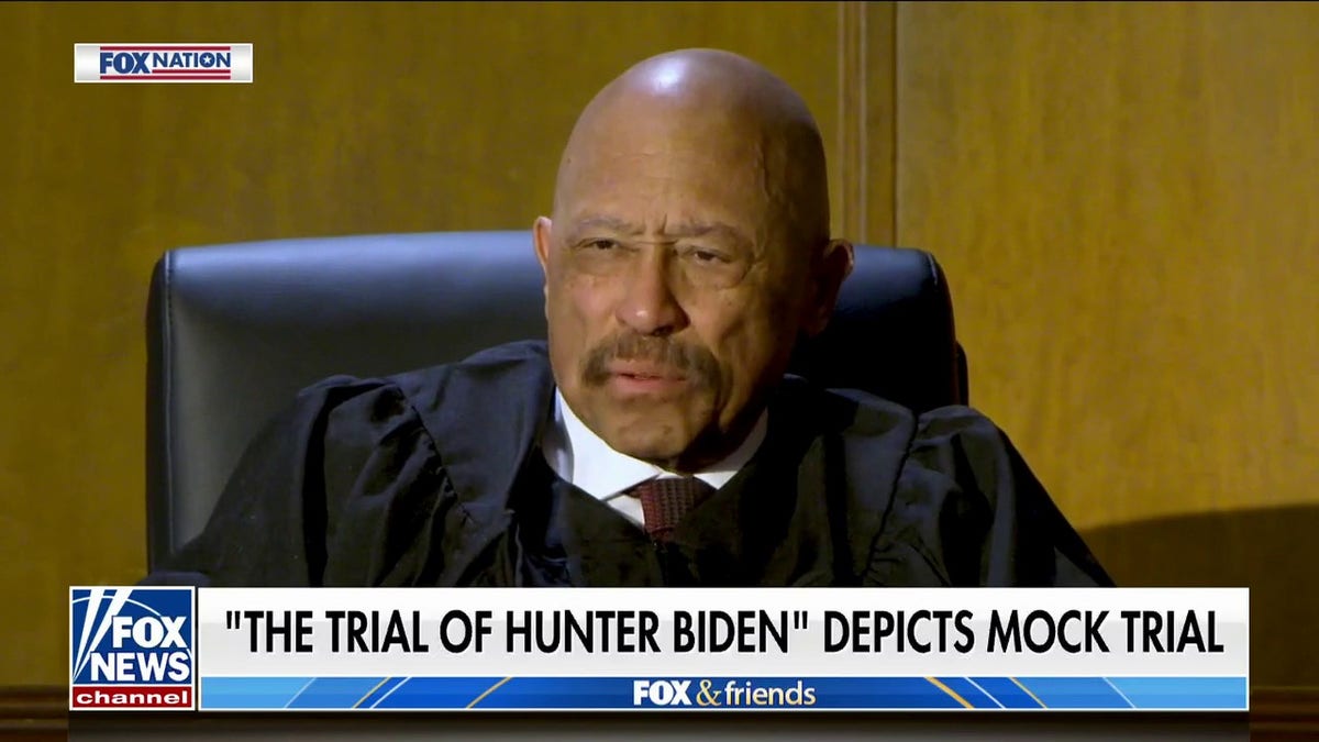 Judge Joe Brown in "The Trial of Hunter Biden."