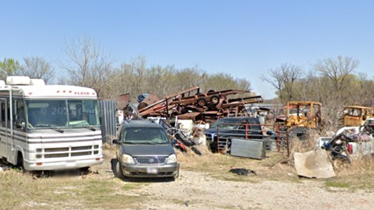 Joe Kennedy's scrapyard in Okmulgee