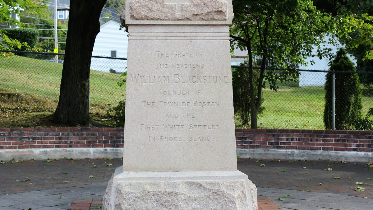 William Blackstone grave