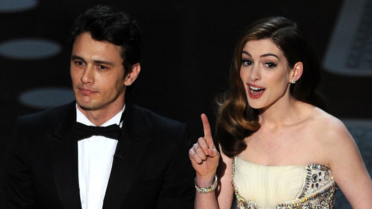 Anne Hathaway and James Franco Academy Awards