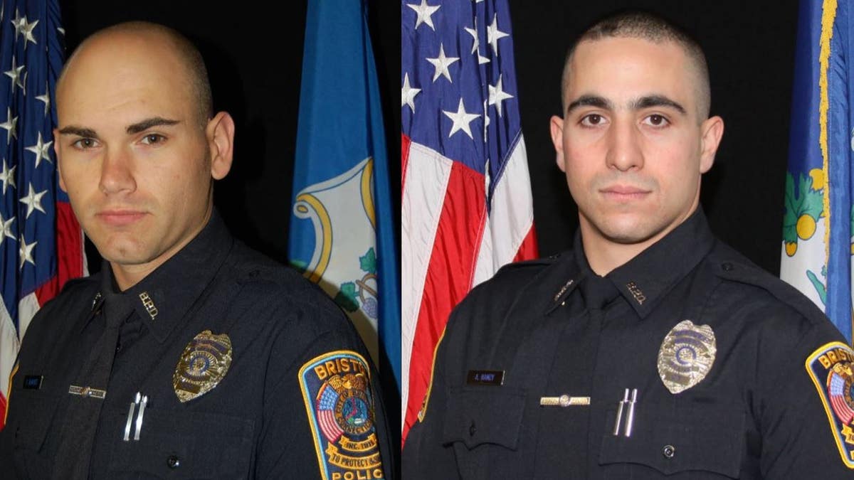 Slain Bristol Police Department officers