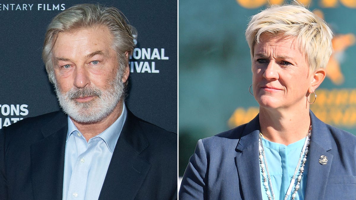 Alec Baldwin and New Mexico District Attorney Mary Carmack-Altweis