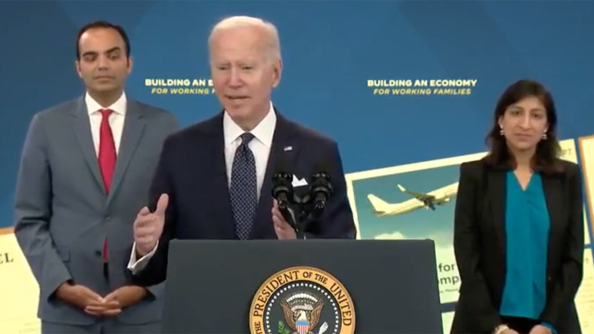President Biden addresses America