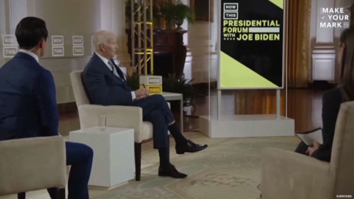 Biden speaks with youth activists at the WH