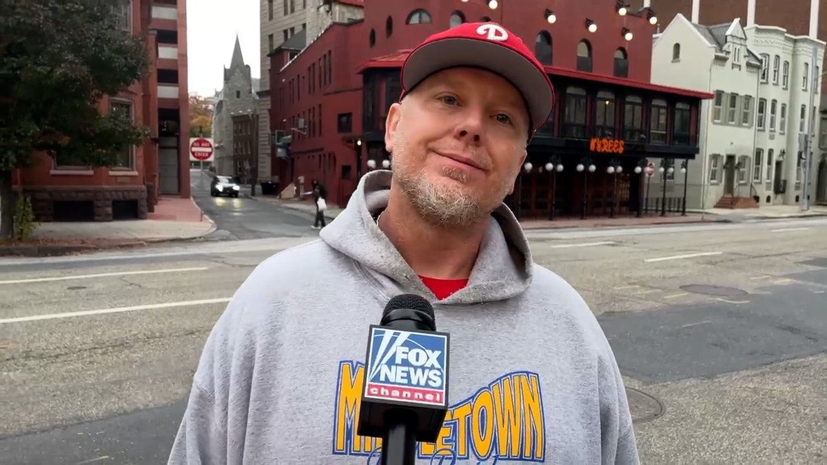 Pennsylvania man says he votes based on candidates' records