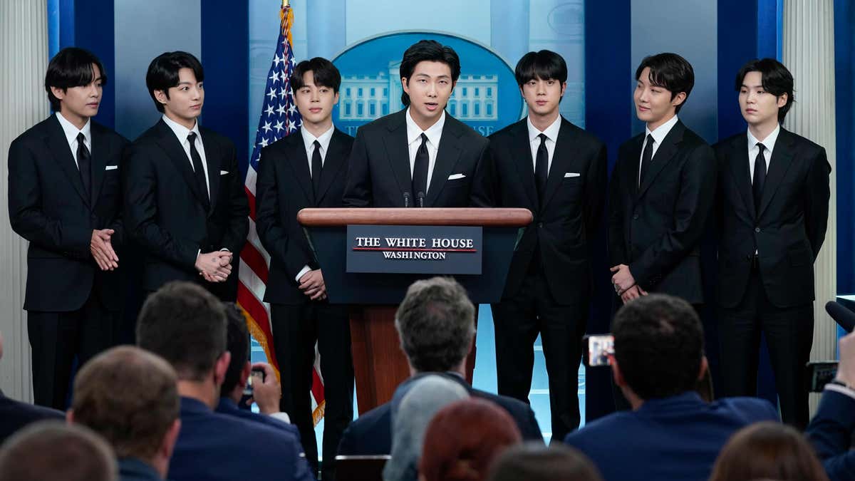 BTS at White House