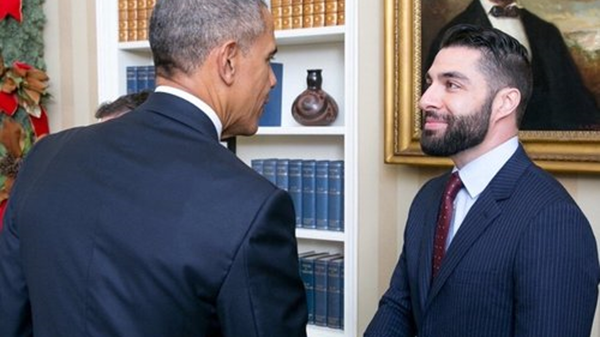 Former CIA officer and candidate for Congress in NY-21, Matt Castelli, served in the Obama administration.