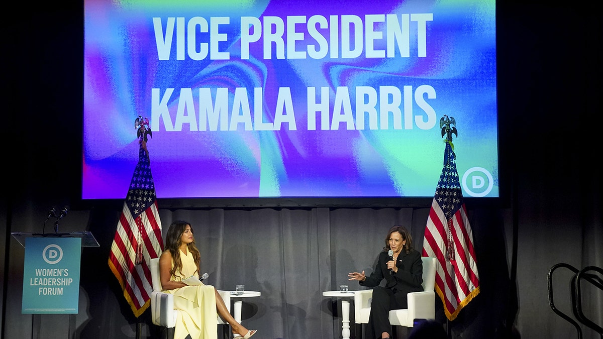 Priyanka Chopra Kamala Harris panel