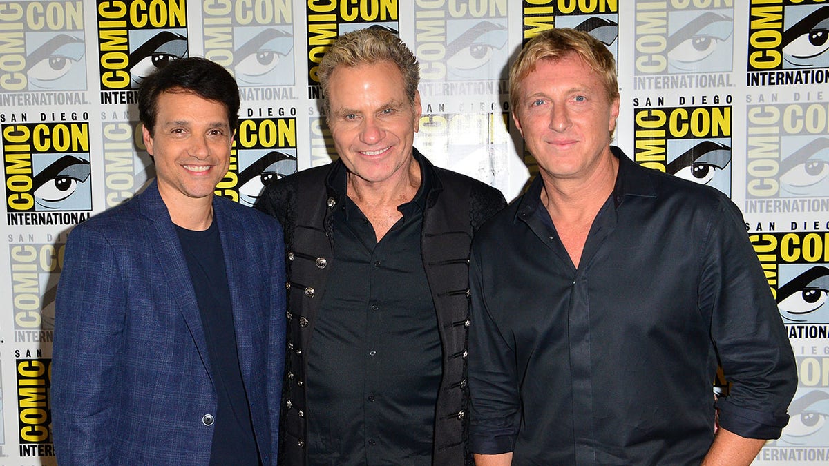 The Cobra Kai cast in 2019