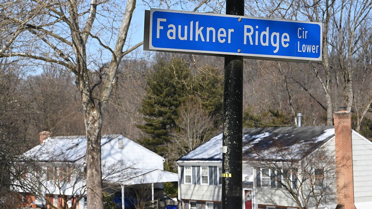 Street sign in Columbia Maryland