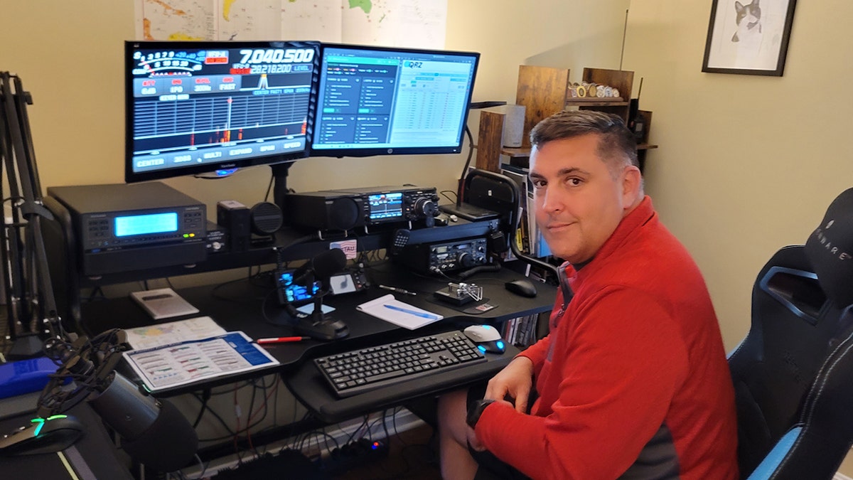 ham radio operator Dale Klonin