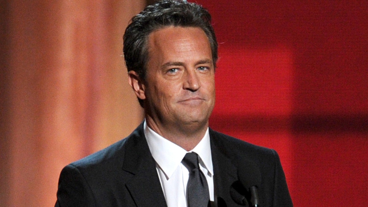 Matthew Perry on stage