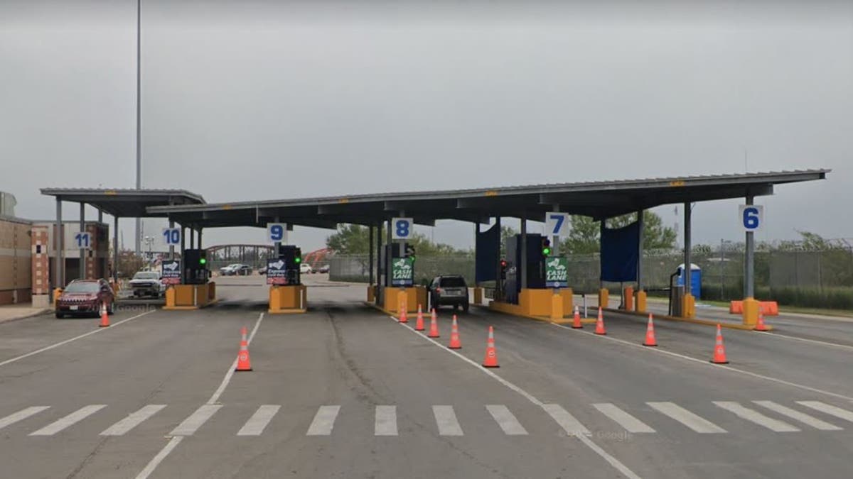 Port of entry between Mexico and Texas