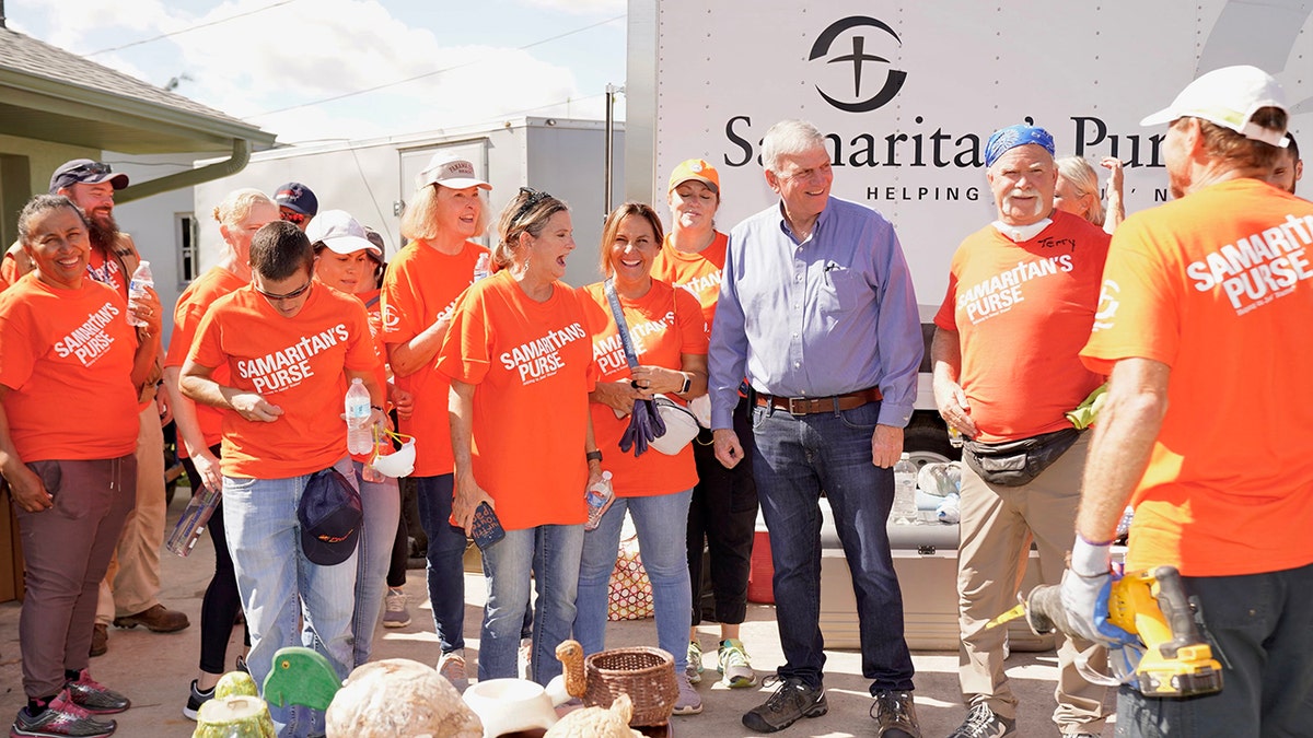 Franklin Graham of Samaritan's Purse in Florida