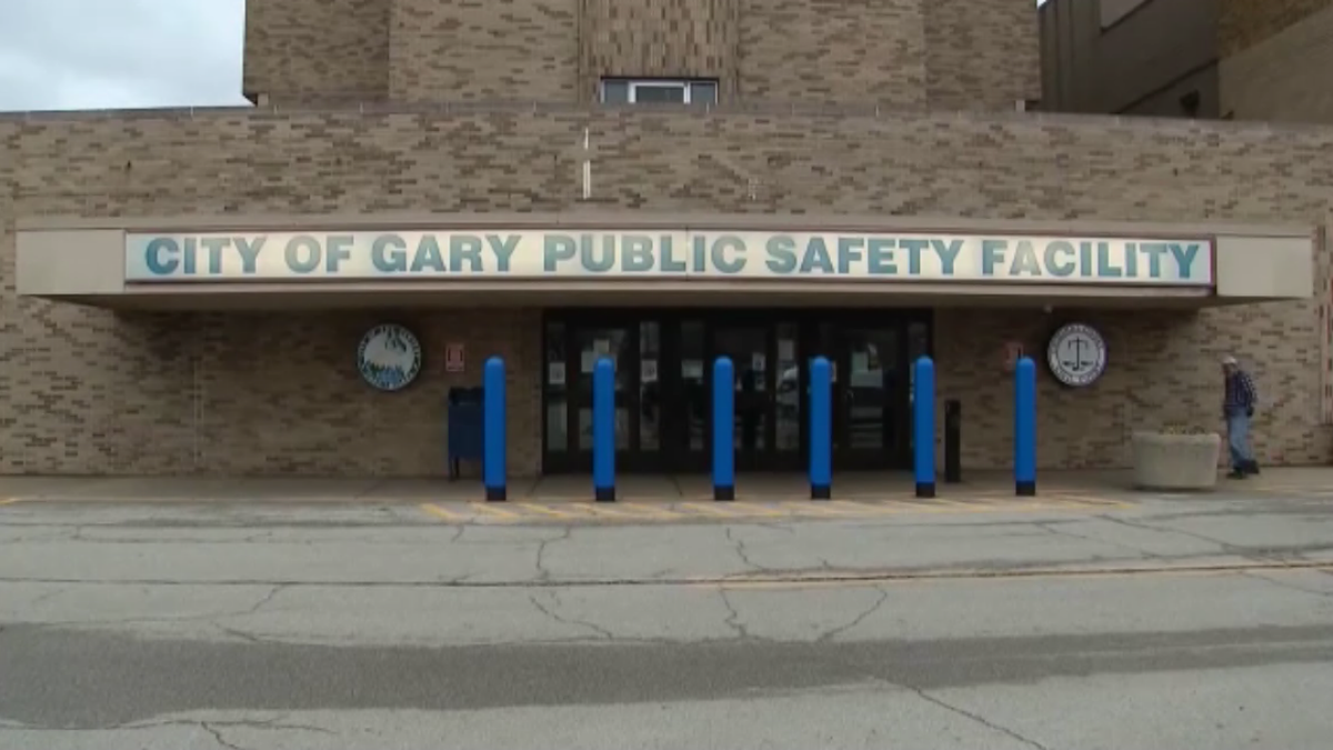 Exteriors of Gary Public Safety building