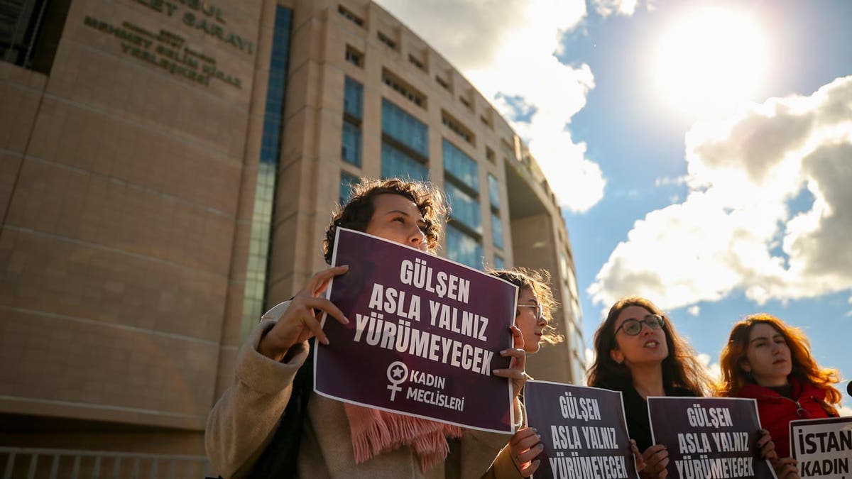 Turkish protestors