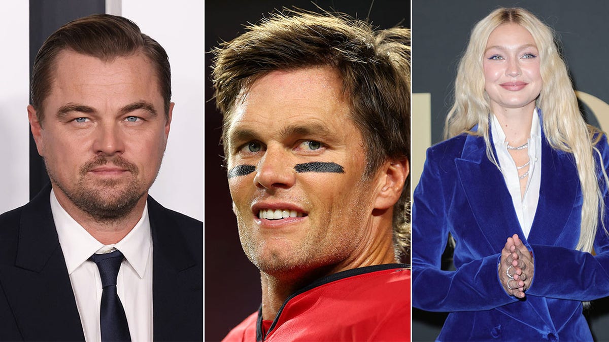 Leonardo DiCaprio, Tom Brady, Gigi Hadid