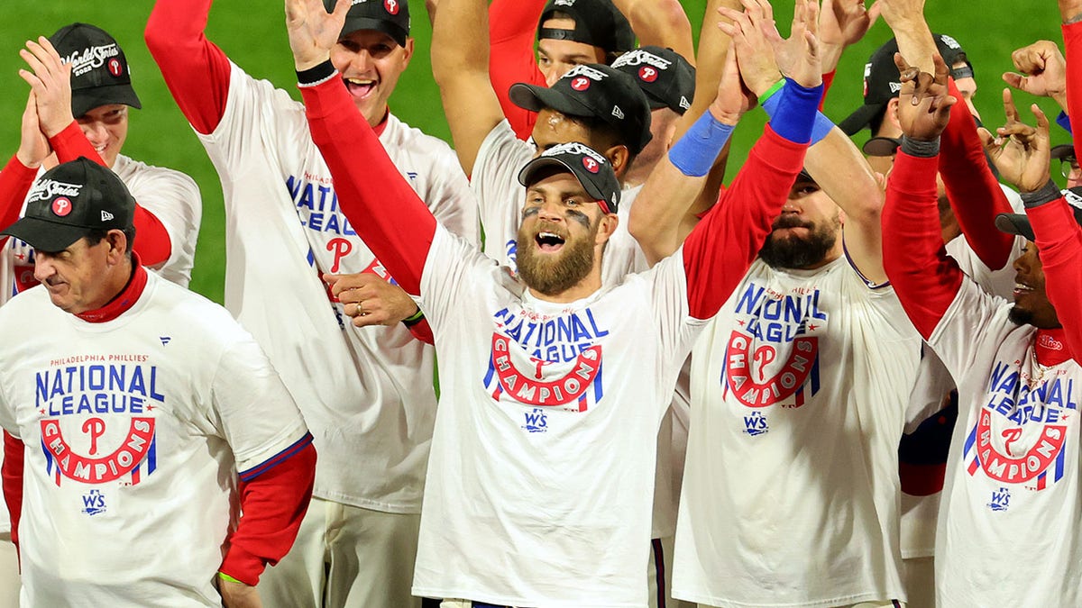 NLCS MVP Bryce Harper predicts World Series victory: 'We're gonna