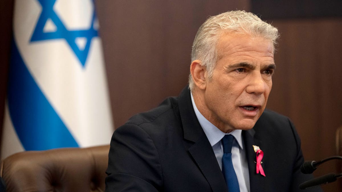 prime minister israel minister yair lapid