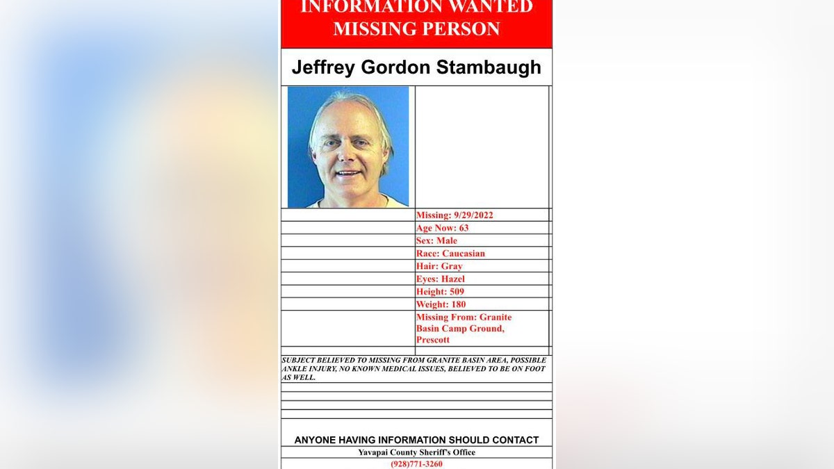 Jeffrey Stambaugh missing persons