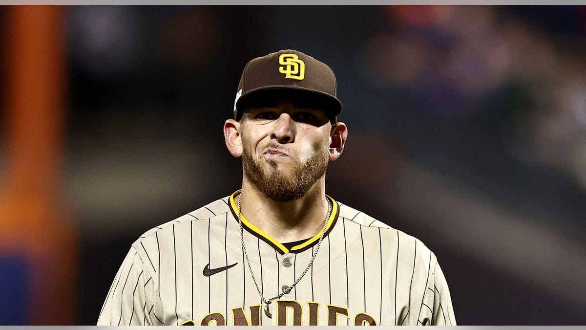 Joe Musgrove reacts