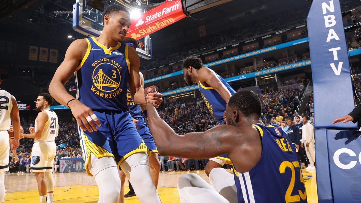 Jordan Poole picks up Draymond Green