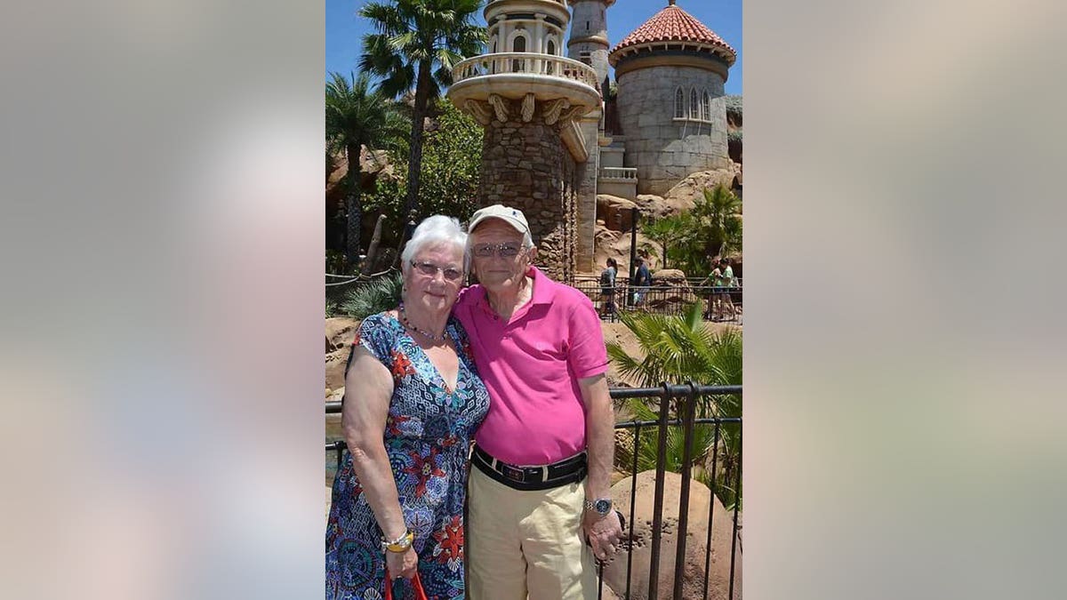 Gordon and Joyce Jackson at Disney World