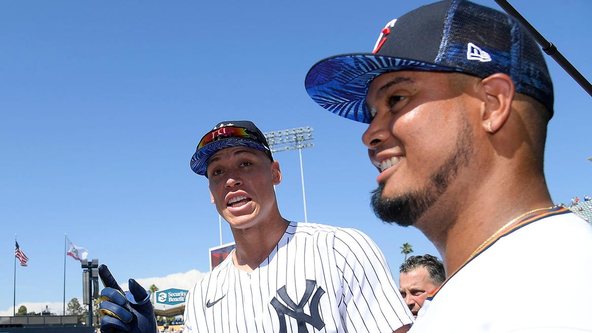 Aaron Judge and Luis Arraez