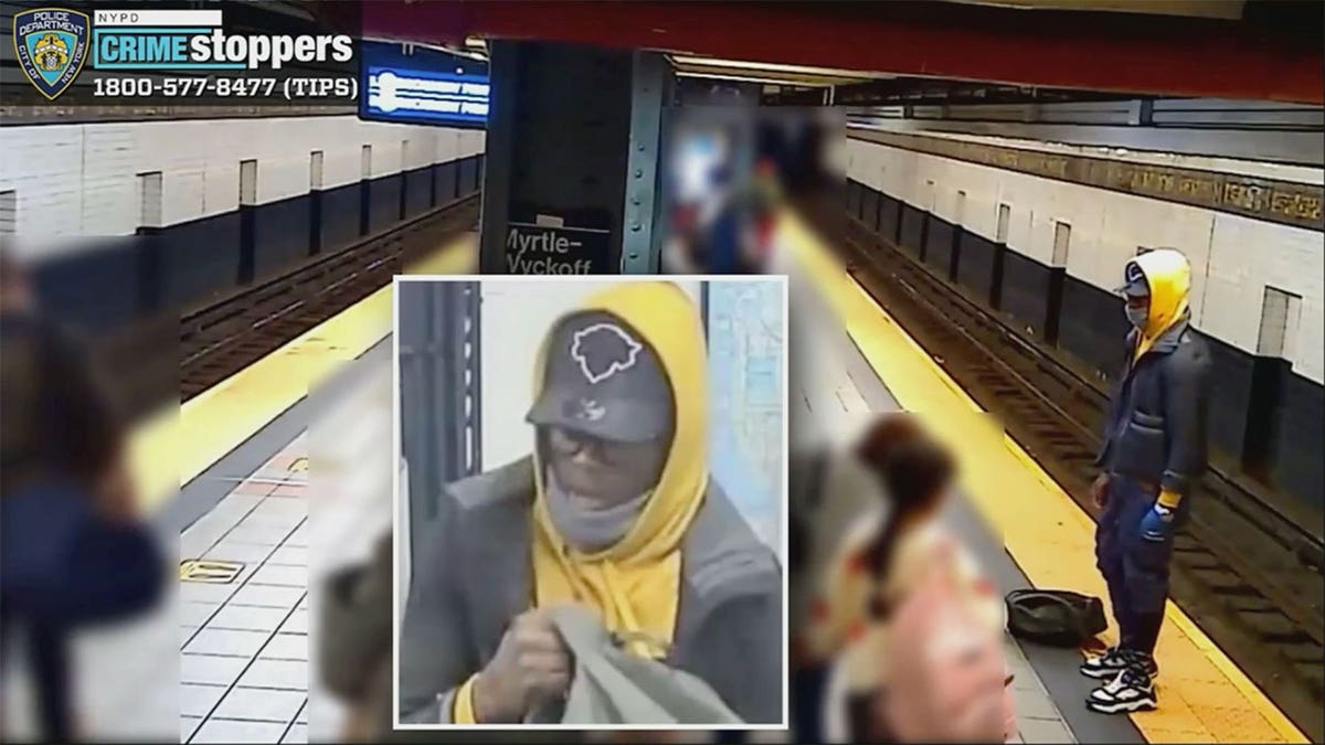 Subway pusher incident surveillance