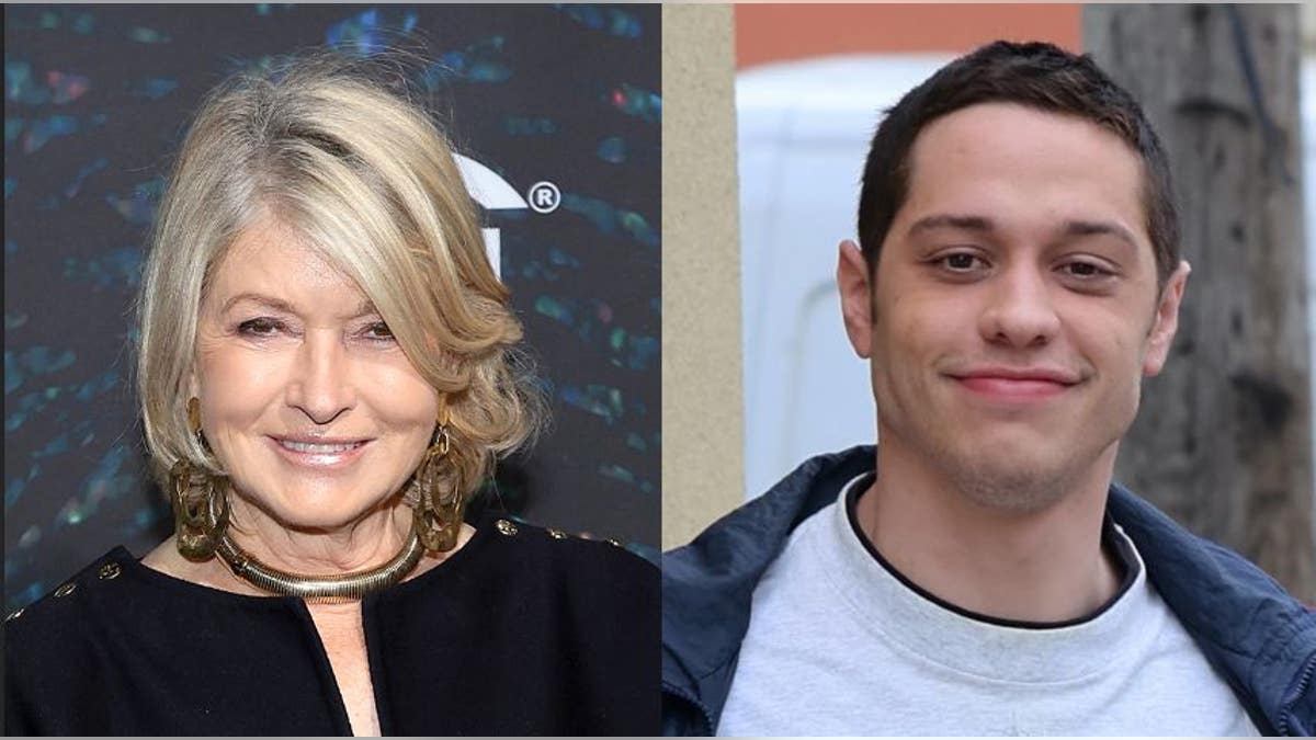 Split of Martha Stewart and Pete Davidson