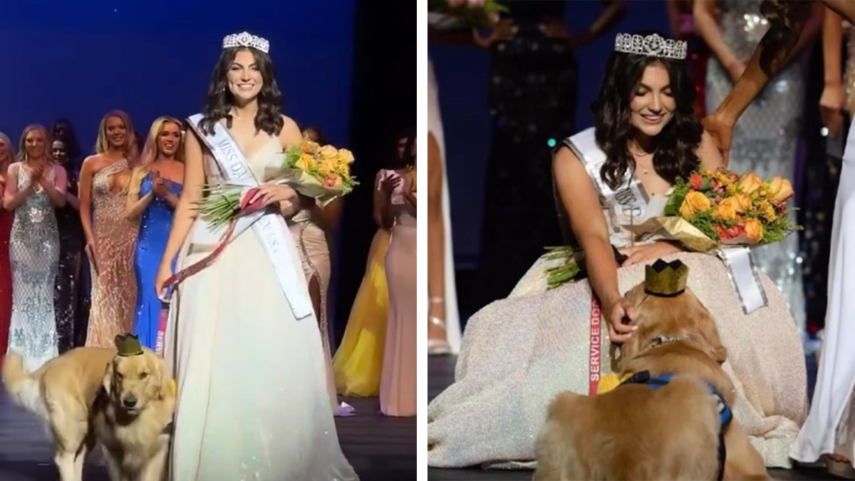 miss dallas teen and dog crowning