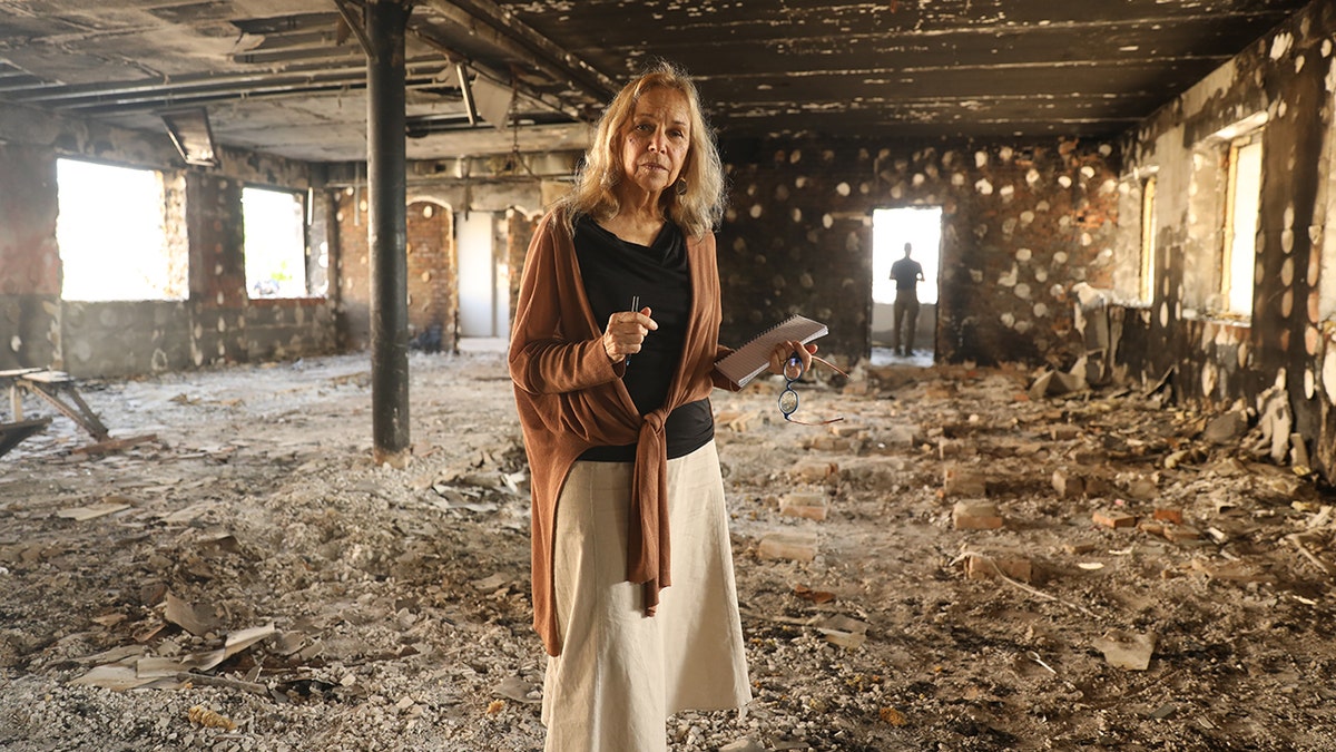 Mitzi Perdue in Ukraine
